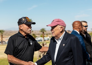 Vietnam veterans attend V34 Battle Colors Rededication and Centennial Ceremony