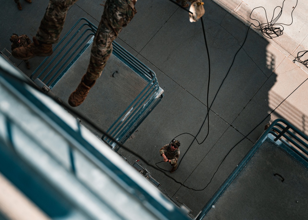Descending into Readiness: TRF Rappel Training