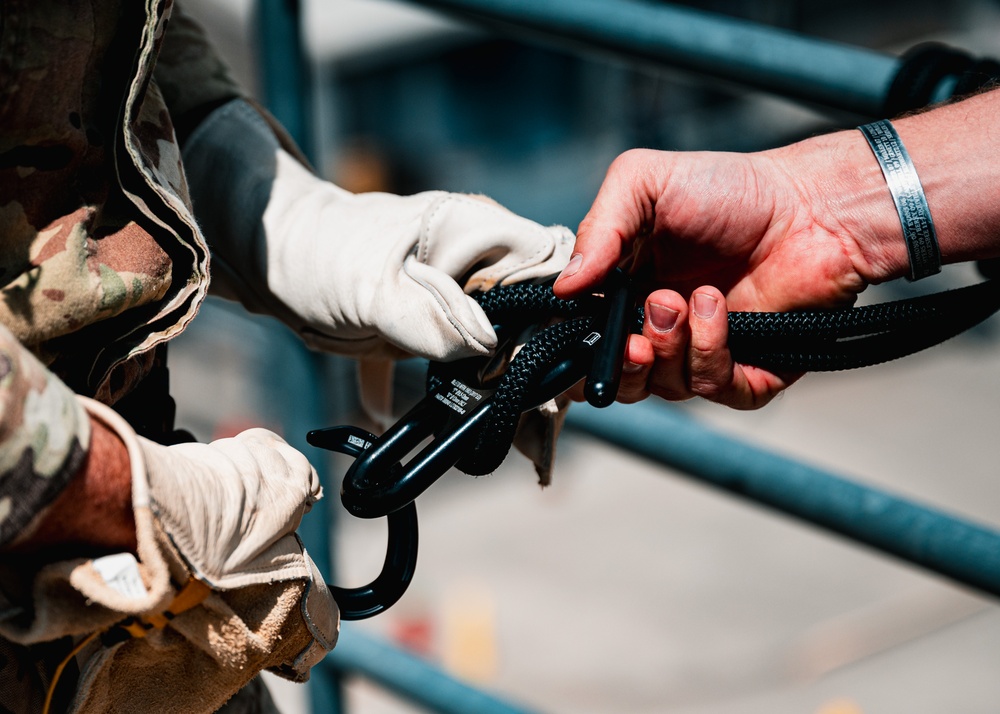 Descending into Readiness: TRF Rappel Training