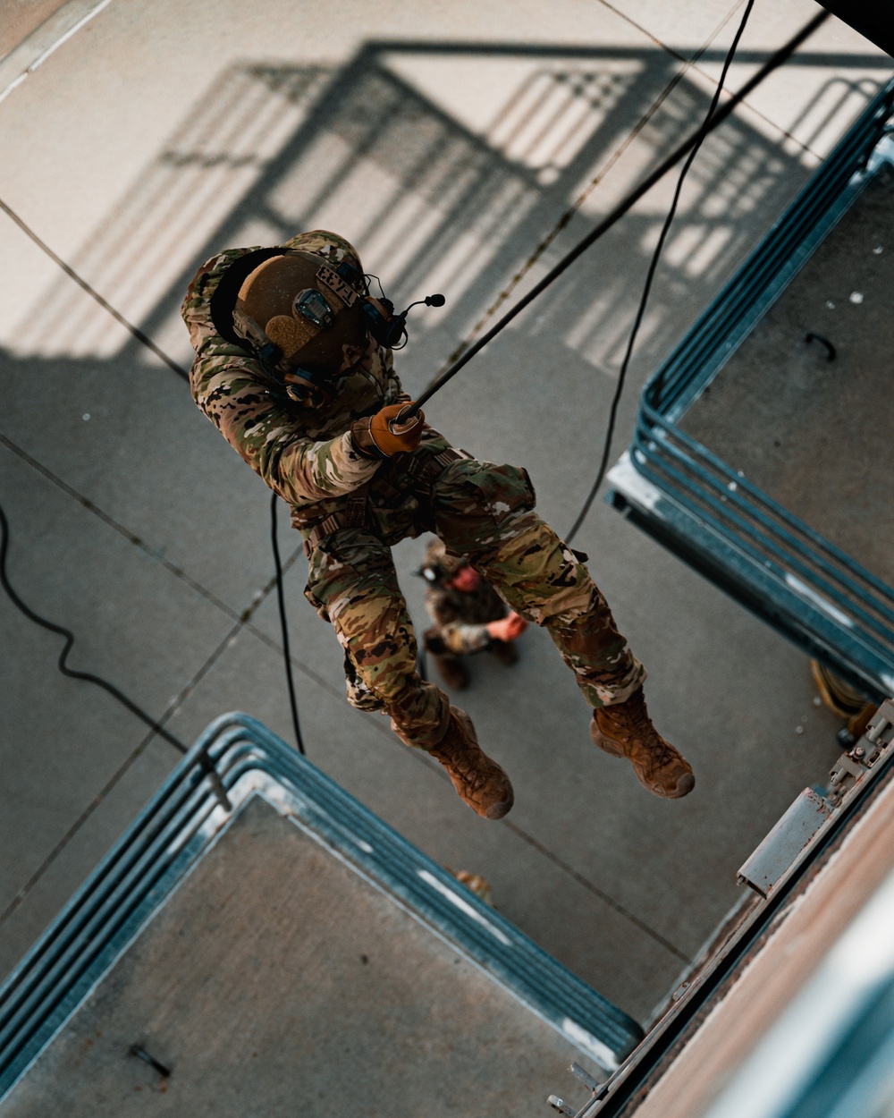 Descending into Readiness: TRF Rappel Training