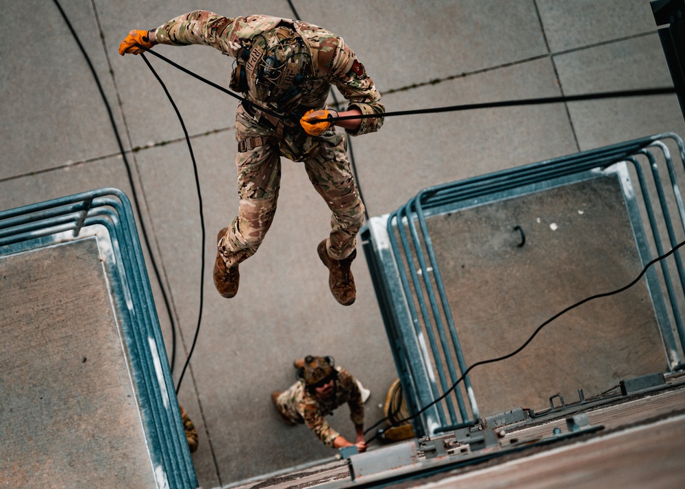 Descending into Readiness: TRF Rappel Training