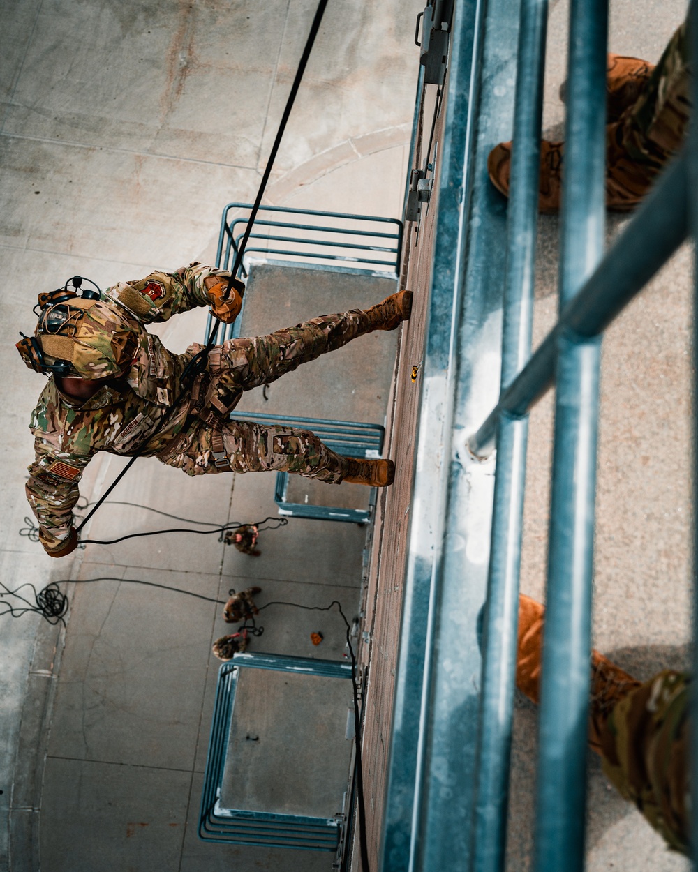 Descending into Readiness: TRF Rappel Training