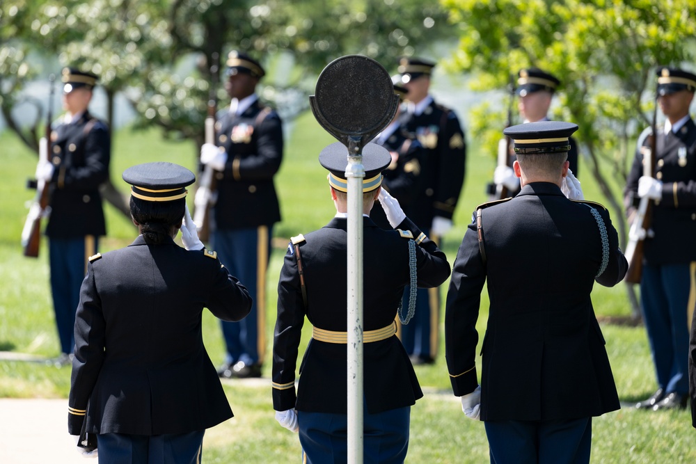 Military Funeral Honors are Conducted for U.S. Army Tech. 5th Grade Ben Shrum