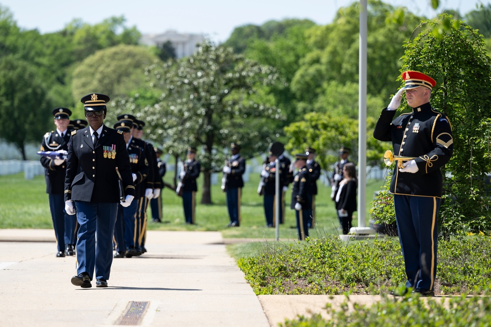 Military Funeral Honors are Conducted for U.S. Army Tech. 5th Grade Ben Shrum