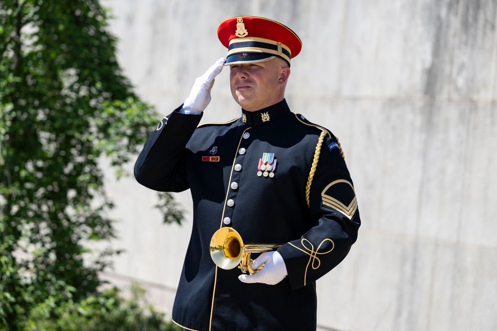 Military Funeral Honors are Conducted for U.S. Army Tech. 5th Grade Ben Shrum