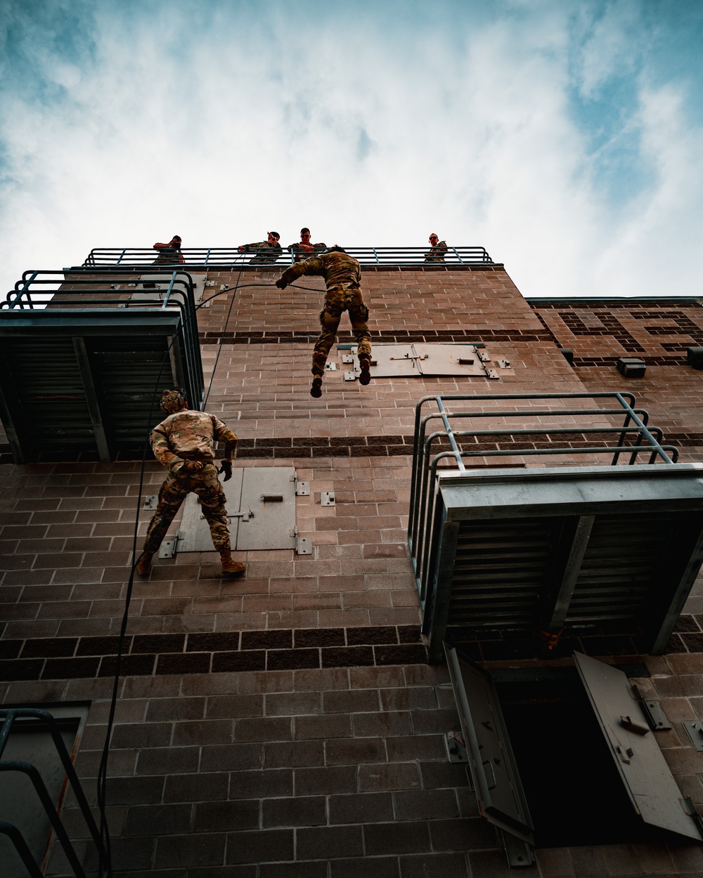 Descending into Readiness: TRF Rappel Training