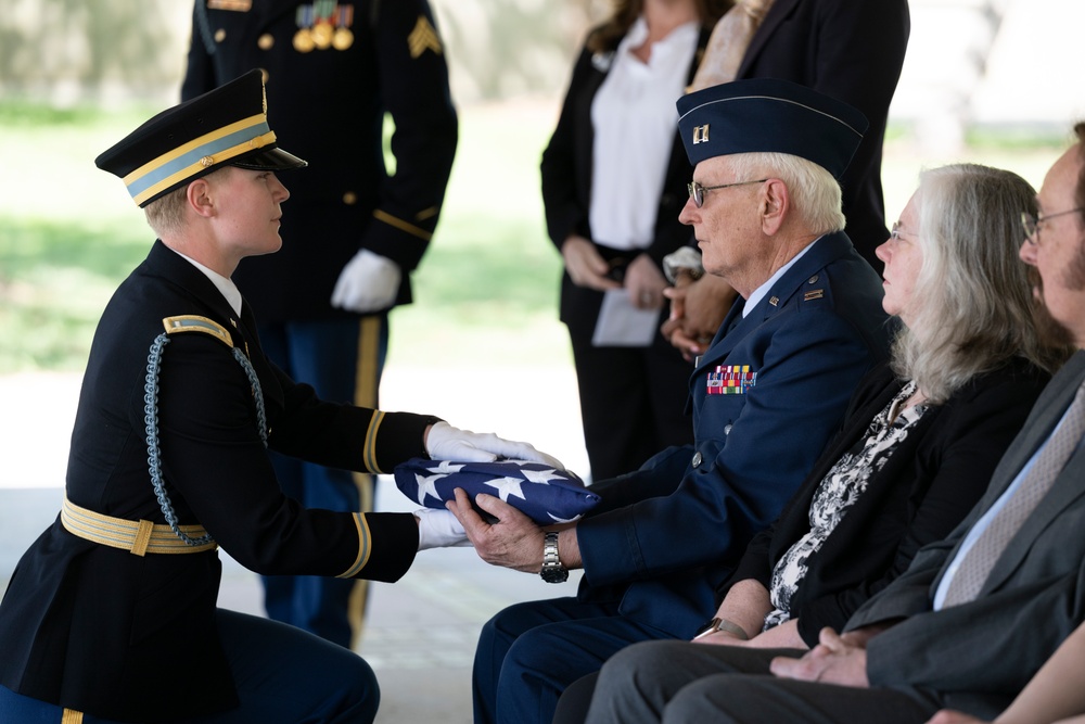 Military Funeral Honors are Conducted for U.S. Army Tech. 5th Grade Ben Shrum
