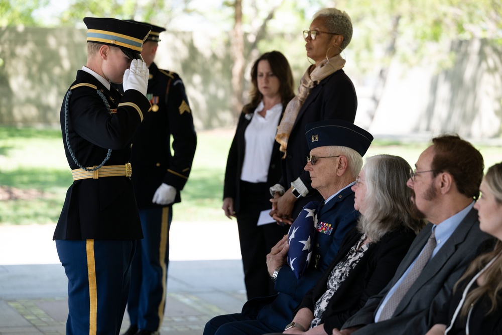 Military Funeral Honors are Conducted for U.S. Army Tech. 5th Grade Ben Shrum