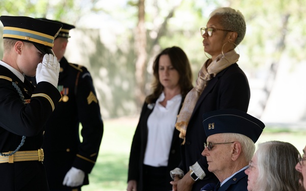 Military Funeral Honors are Conducted for U.S. Army Tech. 5th Grade Ben Shrum