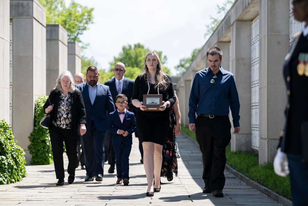Military Funeral Honors are Conducted for U.S. Army Tech. 5th Grade Ben Shrum