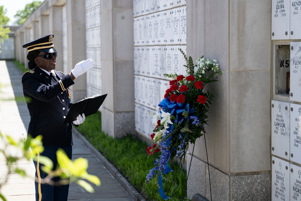 Military Funeral Honors are Conducted for U.S. Army Tech. 5th Grade Ben Shrum