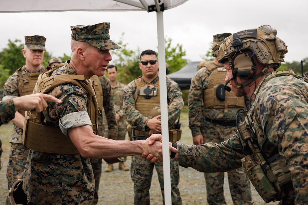 Commandant, Gen. Eric M. Smith, Visits Marine Corps Attack Drone Team