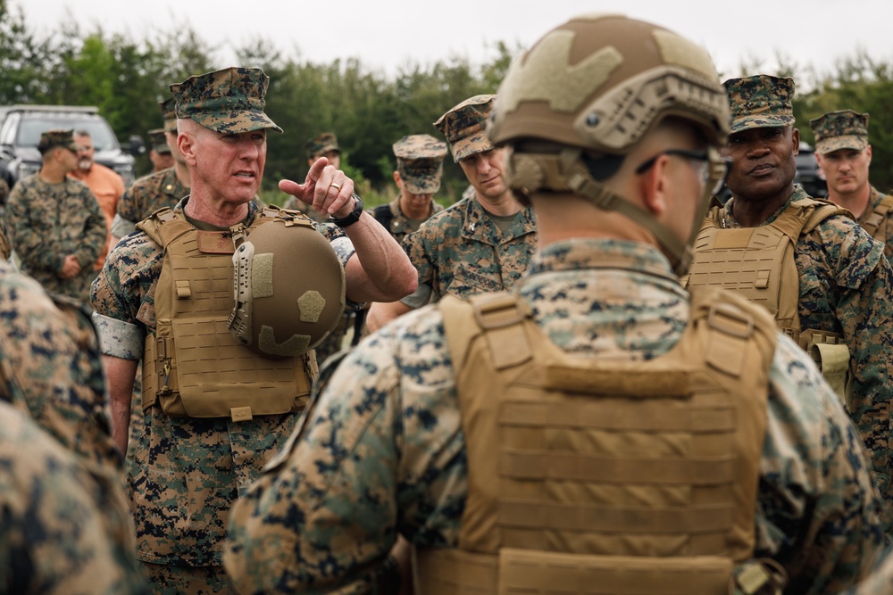Commandant, Gen. Eric M. Smith, Visits Marine Corps Attack Drone Team