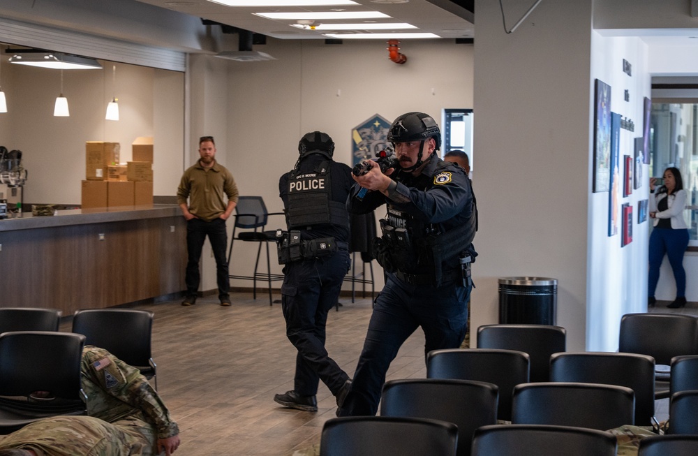 Active shooter exercise held at Schriever SFB