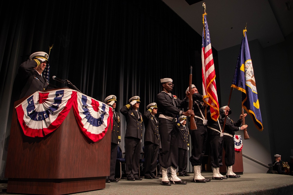 Cmdr. Jones Assumes Command of USS Helena