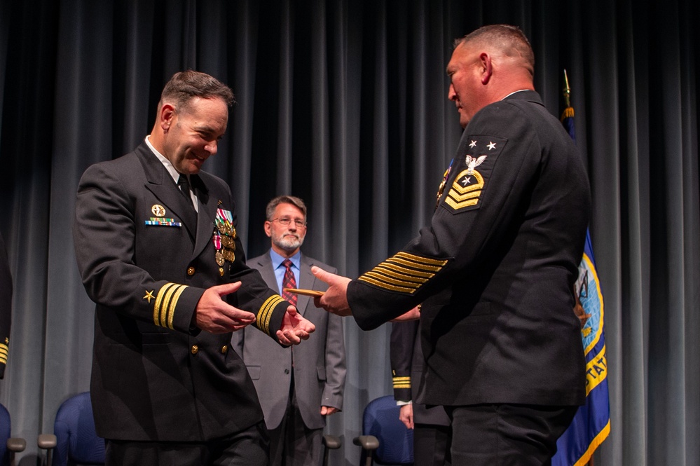 Cmdr. Jones Assumes Command of USS Helena