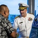 U.S. 7th Fleet Hosts a Big Top Reception Aboard USS Blue Ridge (LCC 19) in Fiji