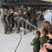 Col. Rosales's final flight at the 49th Wing