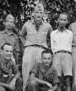 2d Lt. Defourneaux Mingles with French Refugees in China (17 MAY 1945)