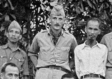 2d Lt. Defourneaux Mingles with French Refugees in China (17 MAY 1945)