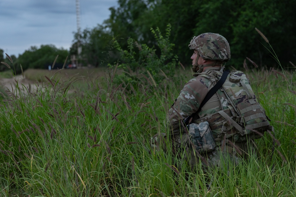South Carolina Army National Guard patrols southern border