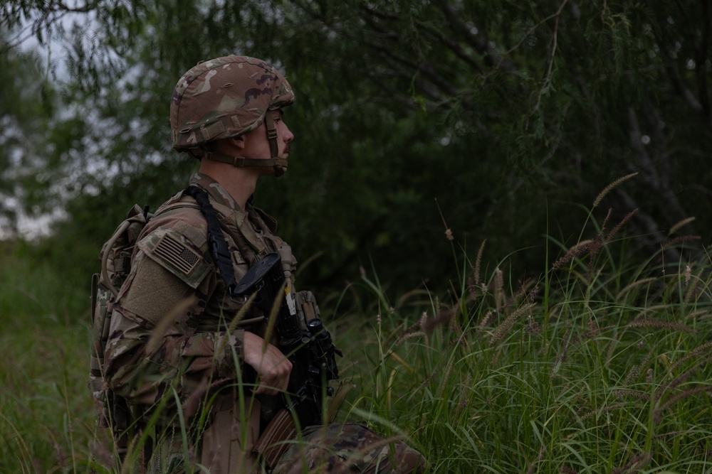 South Carolina Army National Guard patrols southern border