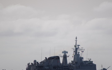 BNS Defensora Departs Cabo Verde, Obangame Express 2025