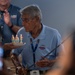Iwo Jima Veteran celebrates 100th Birthday with Marines, Sailors, family aboard USS North Carolina