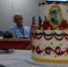 Iwo Jima Veteran celebrates 100th Birthday with Marines, Sailors, family aboard USS North Carolina