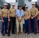 Iwo Jima Veteran celebrates 100th Birthday with Marines, Sailors, family aboard USS North Carolina