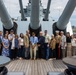 Iwo Jima Veteran celebrates 100th Birthday with Marines, Sailors, family aboard USS North Carolina