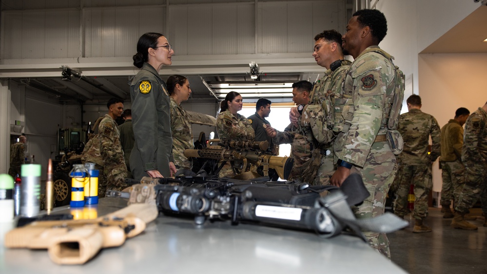 Sac State ROTC cadets tour Travis AFB