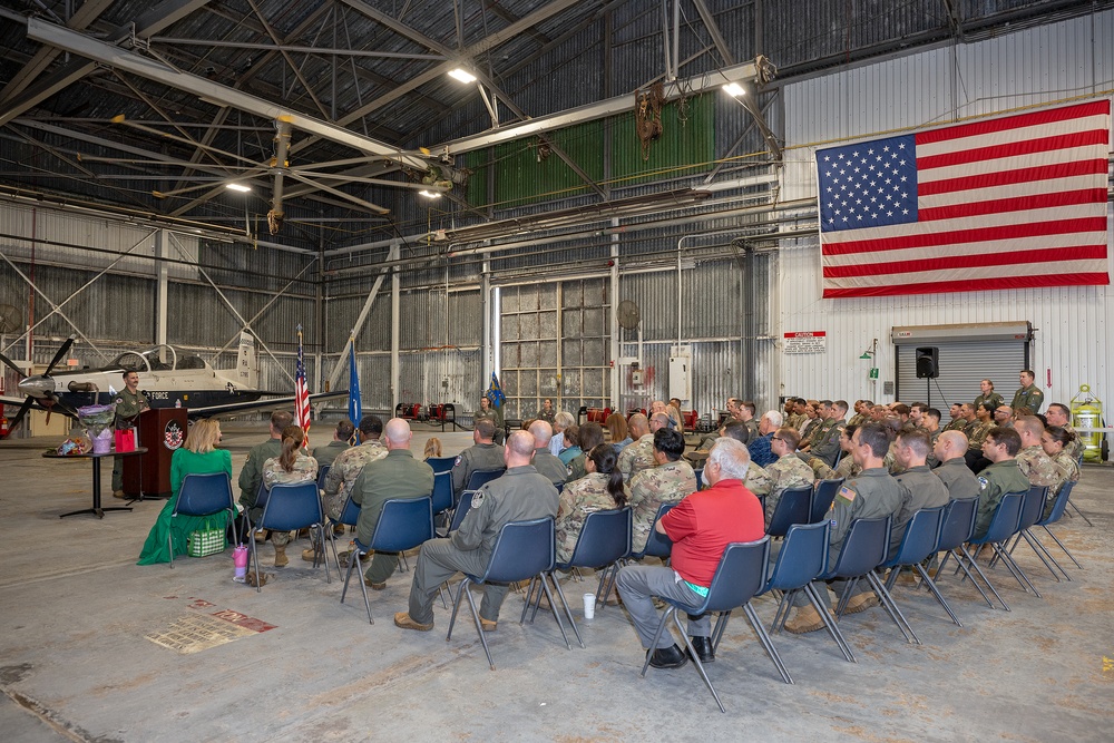 Wagner assumes command of 487th TRS ‘Knights’
