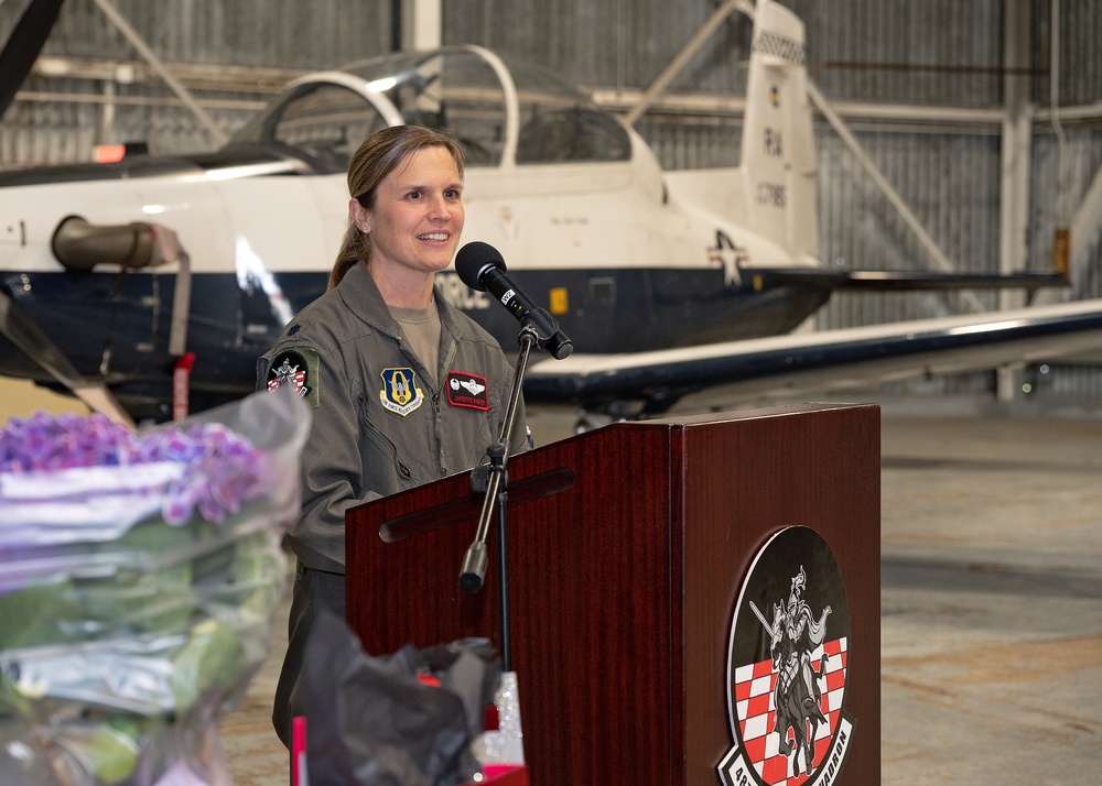 Wagner assumes command of 487th TRS ‘Knights’