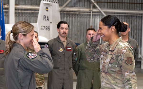 Wagner assumes command of 487th TRS ‘Knights’