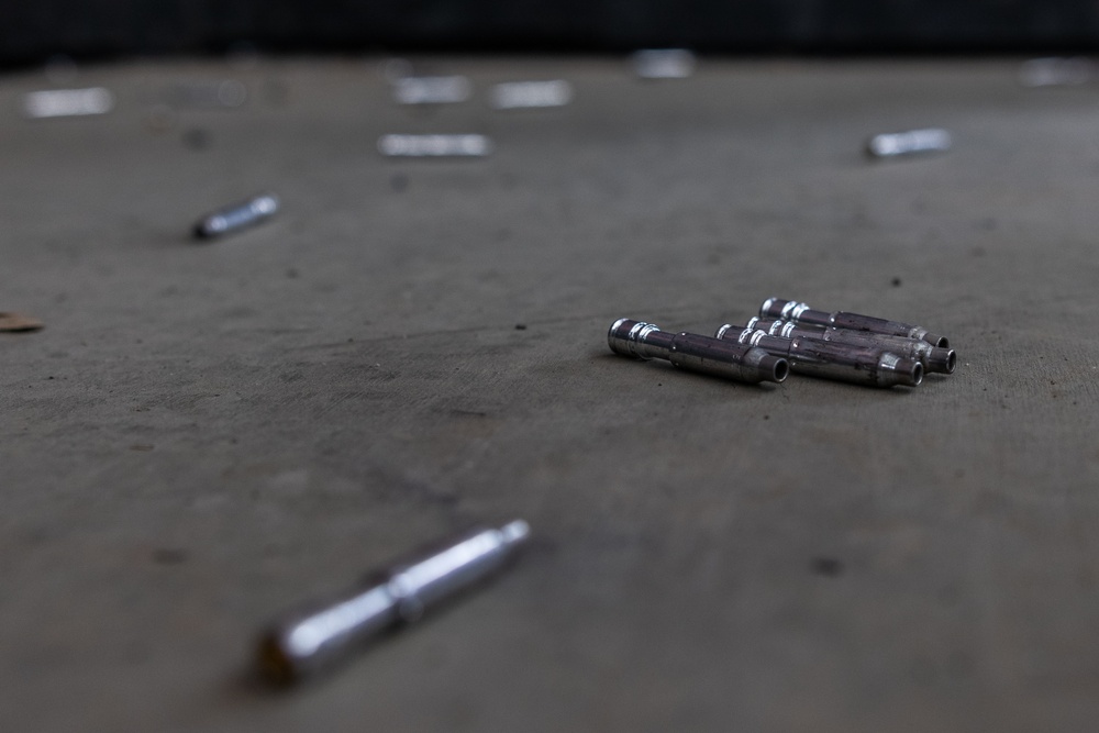 3rd Bn., 1st Marines conducts close quarters training during EOTG raid leaders course