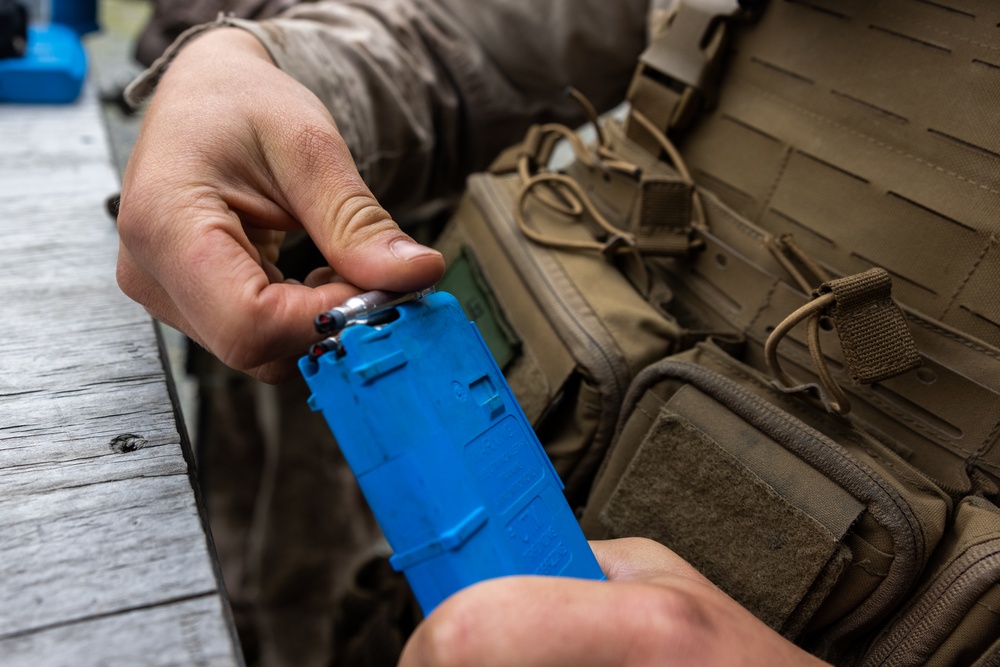3rd Bn., 1st Marines conduct close quarters training during EOTG raid leaders course
