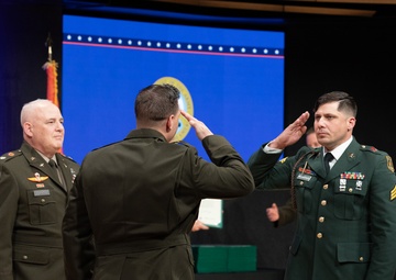 Stalwart Battalion Cadets take the Oath of Office
