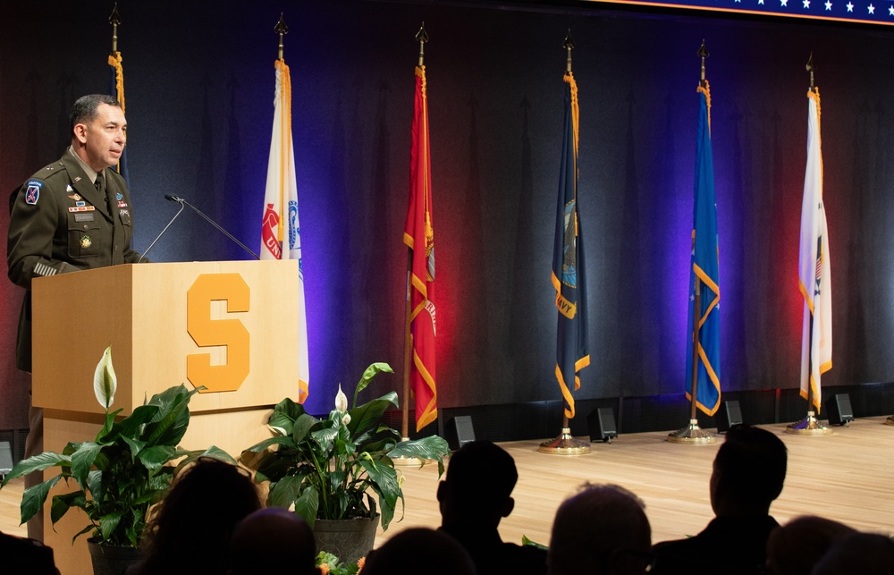 Stalwart Battalion Cadets take the Oath of Office