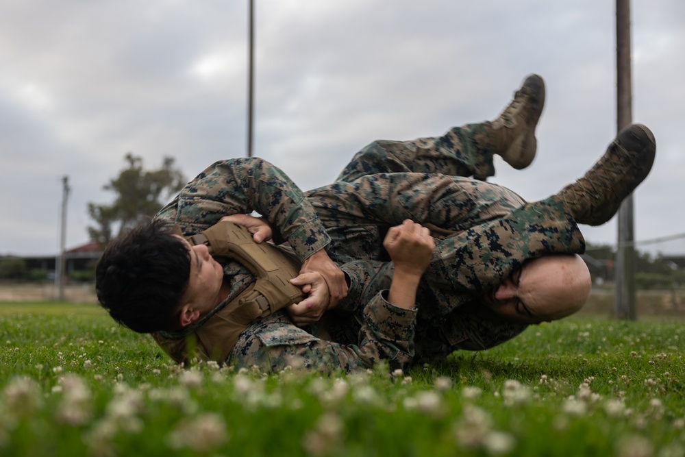 11th MEU Marines take part in the Marine Corps Martial Arts Program