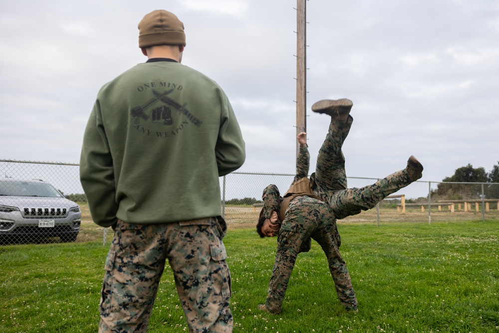 11th MEU Marines take part in the Marine Corps Martial Arts Program