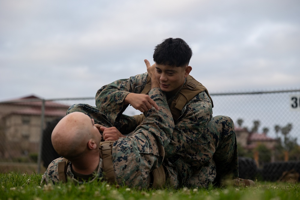 11th MEU Marines take part in the Marine Corps Martial Arts Program