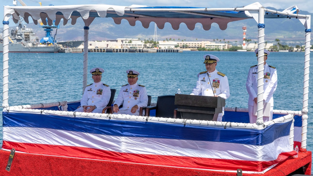 Submarine Squadron 1 Change of Command Ceremony