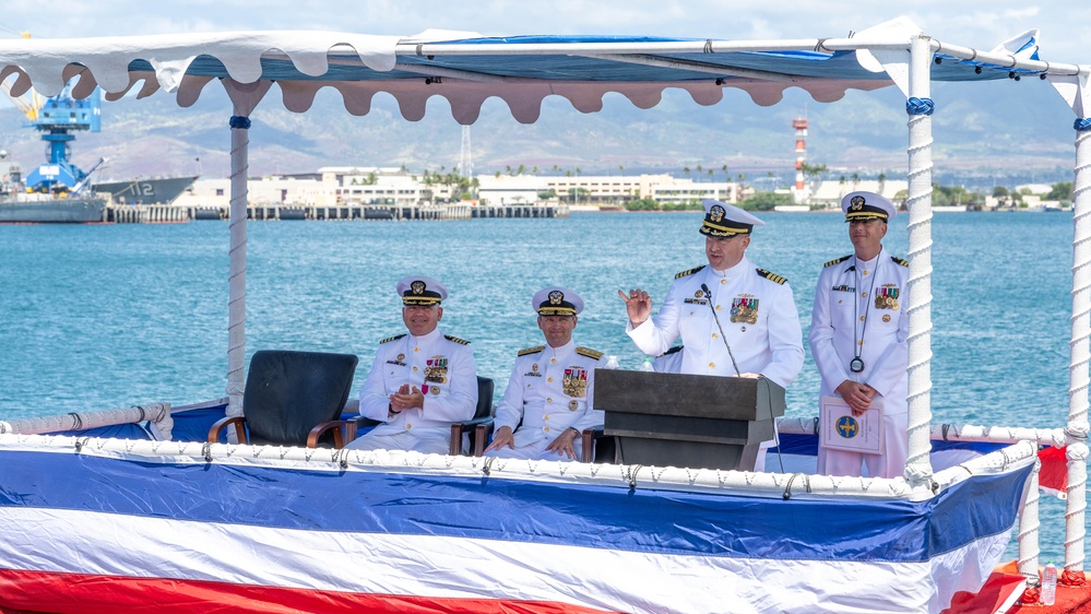 Submarine Squadron 1 Change of Command Ceremony