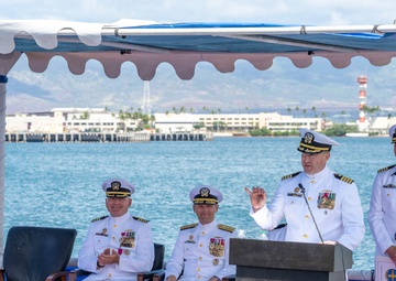 Submarine Squadron 1 Change of Command Ceremony