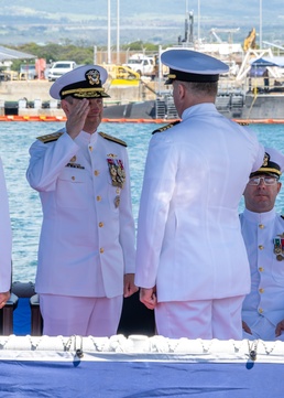 Submarine Squadron 1 Change of Command Ceremony
