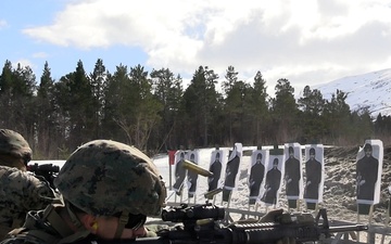 Swift Response 25 | U.S. Marines conduct table five range during NATO exercise in Norway