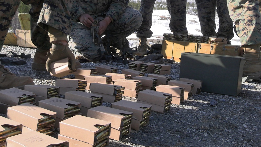 Swift Response 25 | U.S. Marines conduct table five range during NATO exercise in Norway