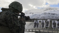 Swift Response 25 | U.S. Marines conduct table five range during NATO exercise in Norway [Image 5 of 6]