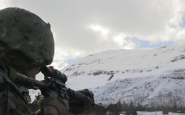 Swift Response 25 | U.S. Marines conduct table five range during NATO exercise in Norway